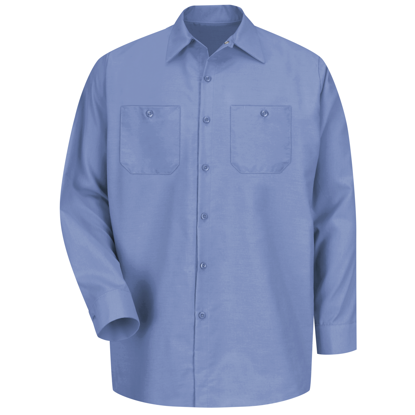 Red Kap Men's Long Sleeve Industrial Work Shirt