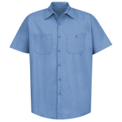 Red Kap Men's Short Sleeve Industrial Work Shirt