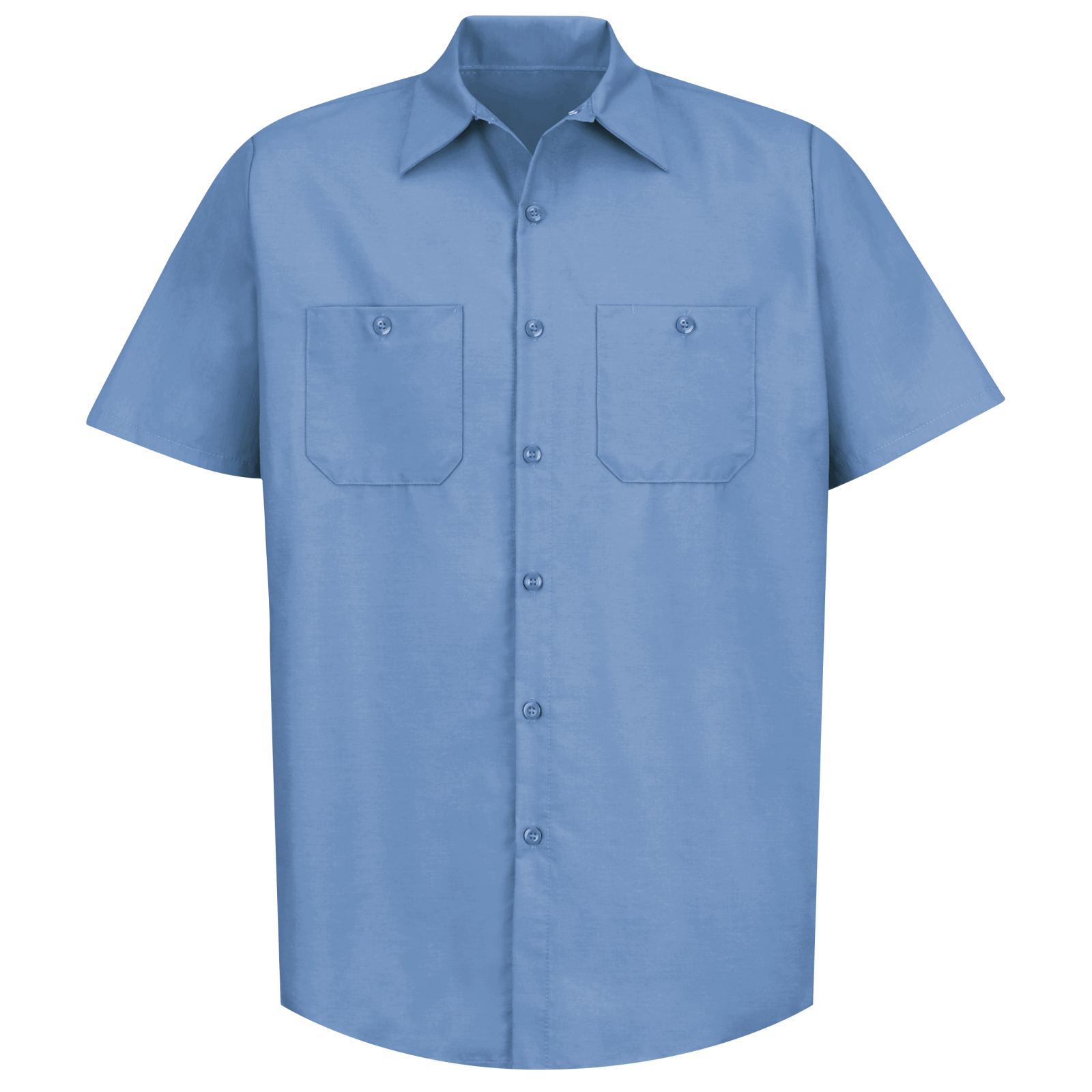 Red Kap Men's Short Sleeve Industrial Work Shirt
