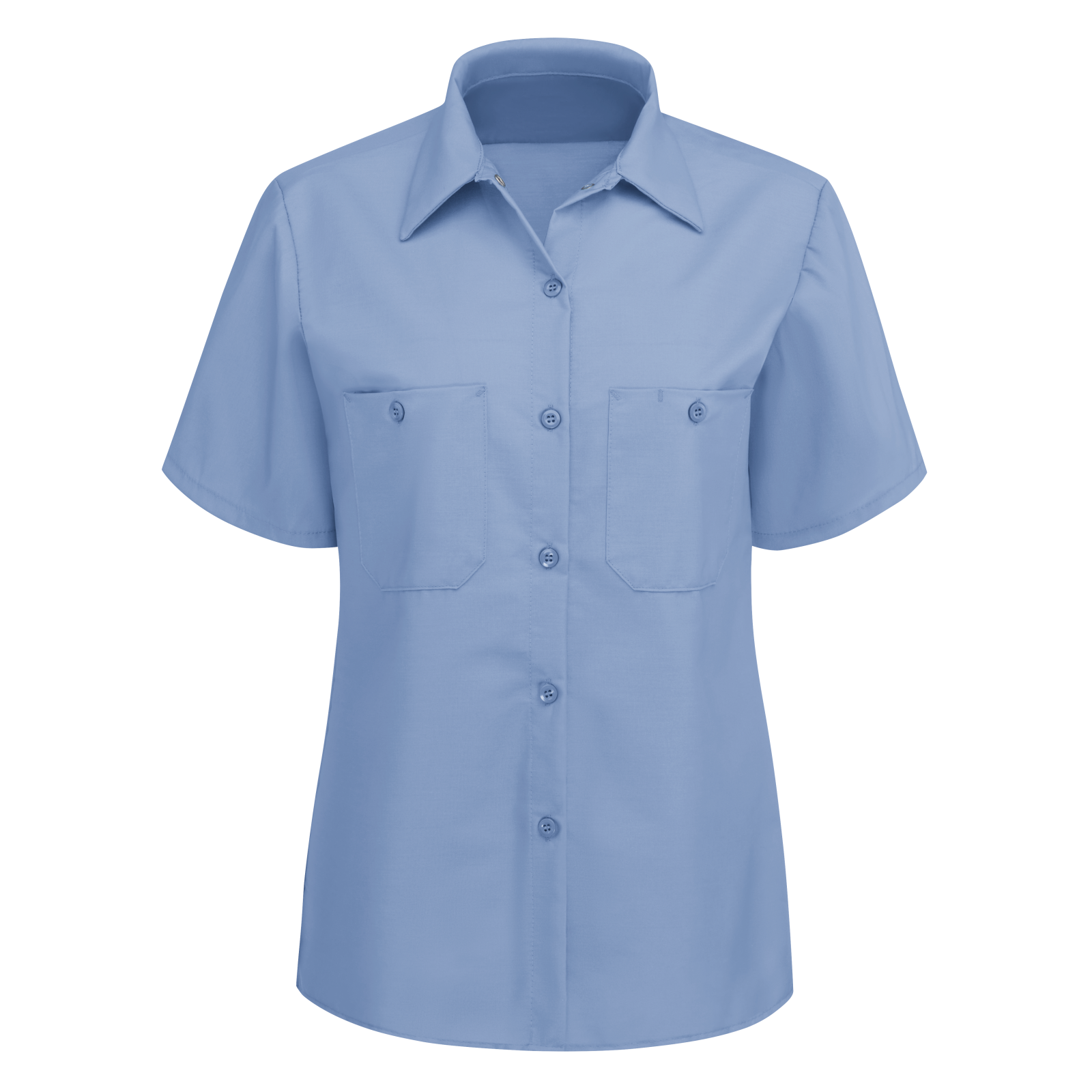 Red Kap Women's Short Sleeve Industrial Work Shirt