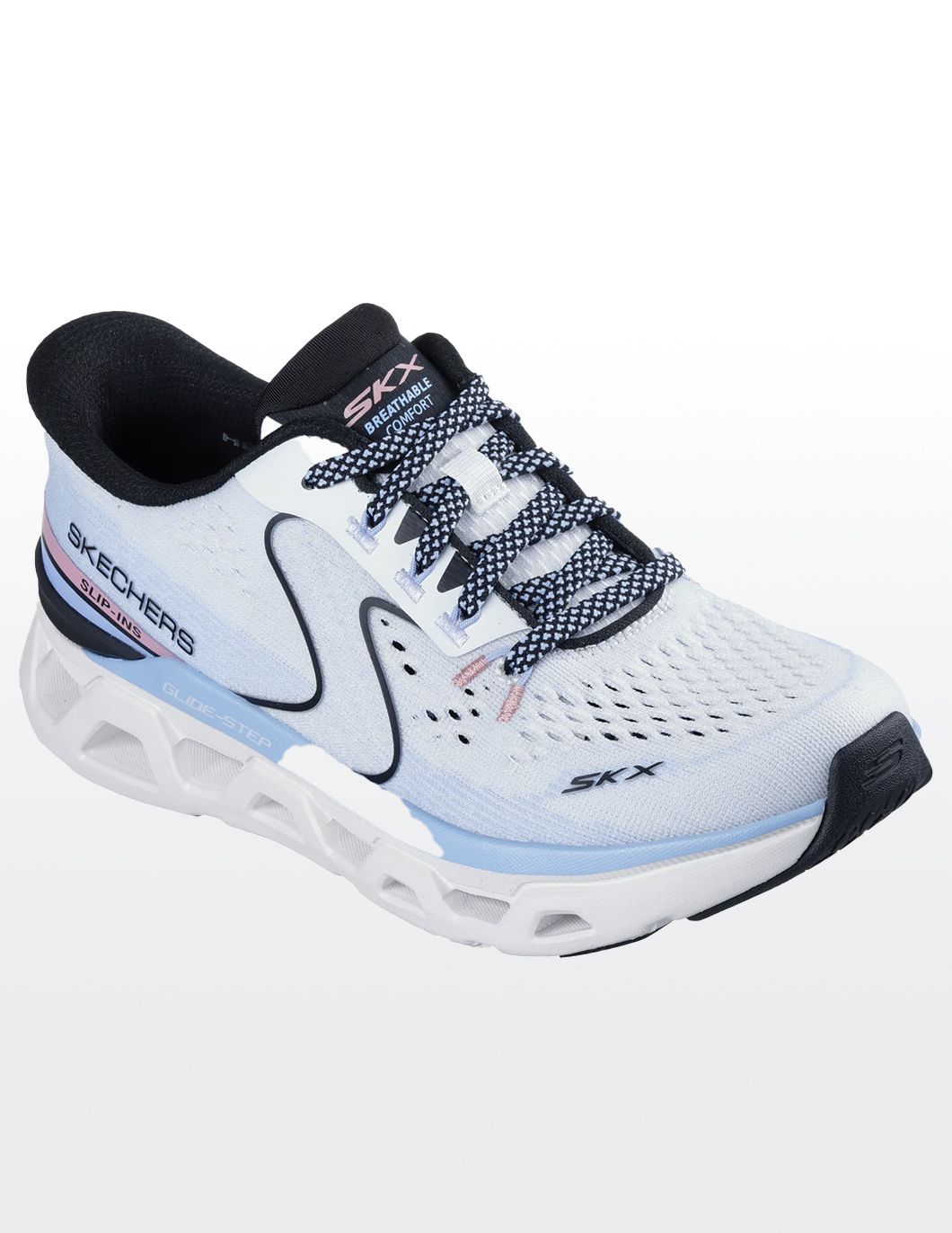 Skechers Women's Glide-Step White/Multi