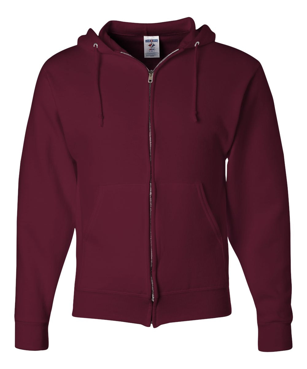 Jerzees Unisex Full Zip Hooded Sweatshirt