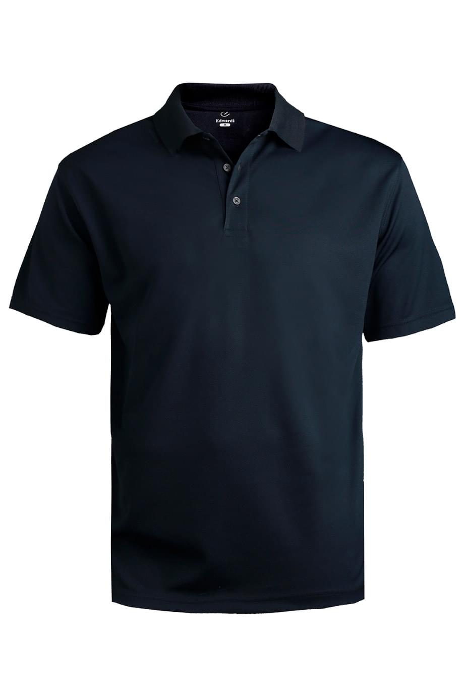 Edwards Men's Hi-Performance Mesh Polo Shirt