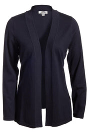 Ladies Shirttail Open Cotton Cardigan