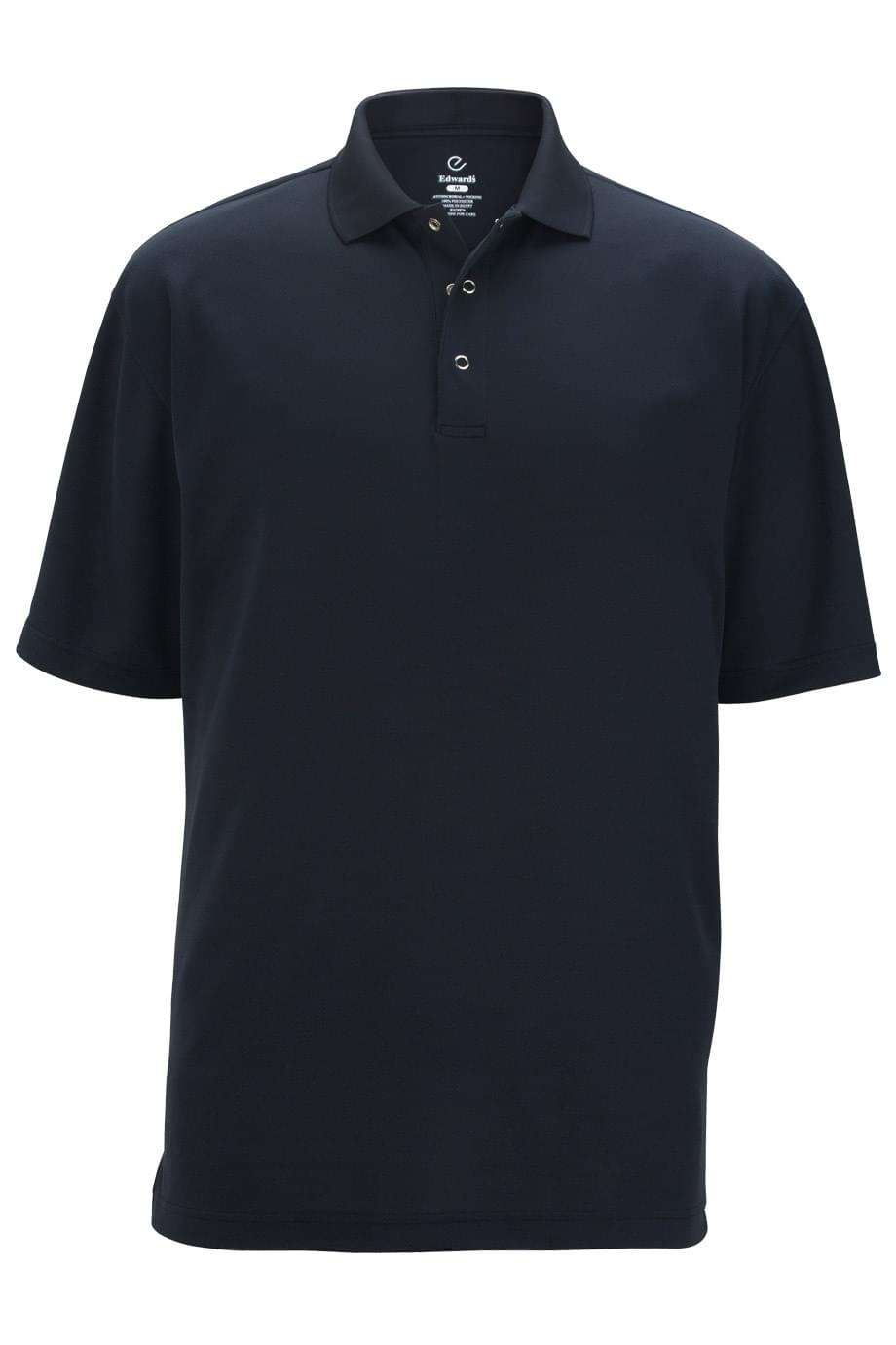 Unisex Food Service Mesh Polo With Snap Front