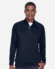 Devon and Jones Tech-Shell Men's 1/4 Zip Pullover