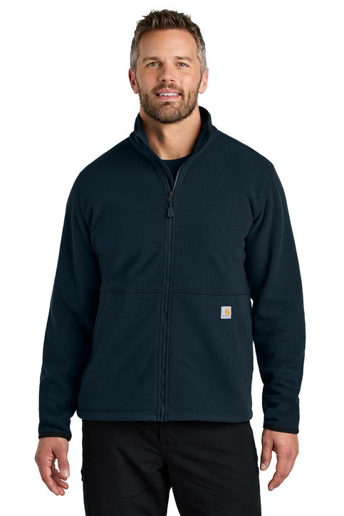 Carhartt Men's Textured Full Zip Fleece Jacket