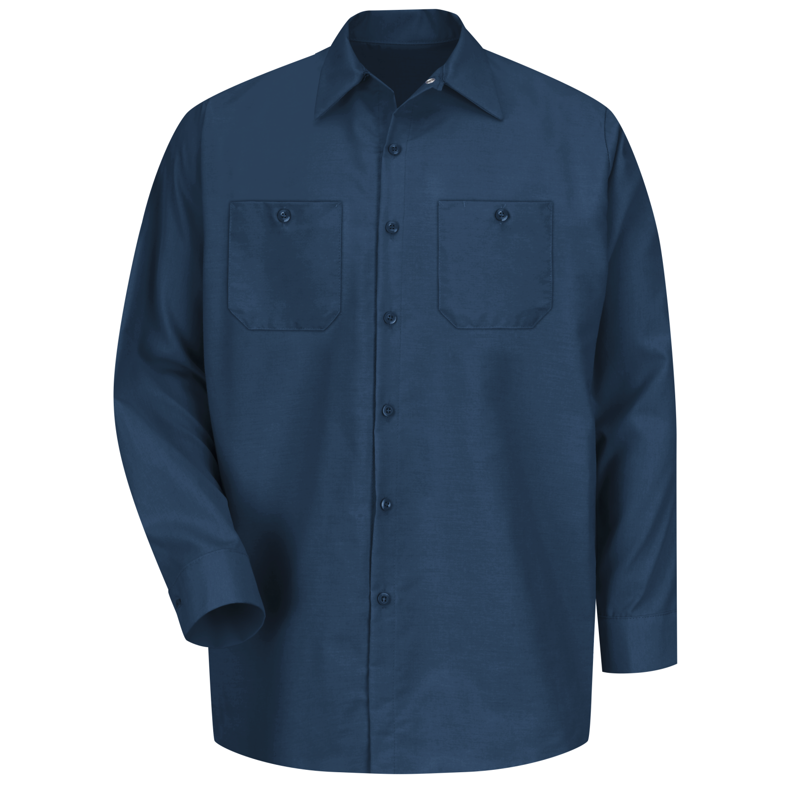 Red Kap Men's Long Sleeve Industrial Work Shirt