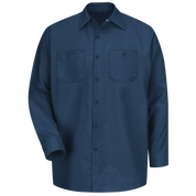 Red Kap Men's Long Sleeve Industrial Work Shirt