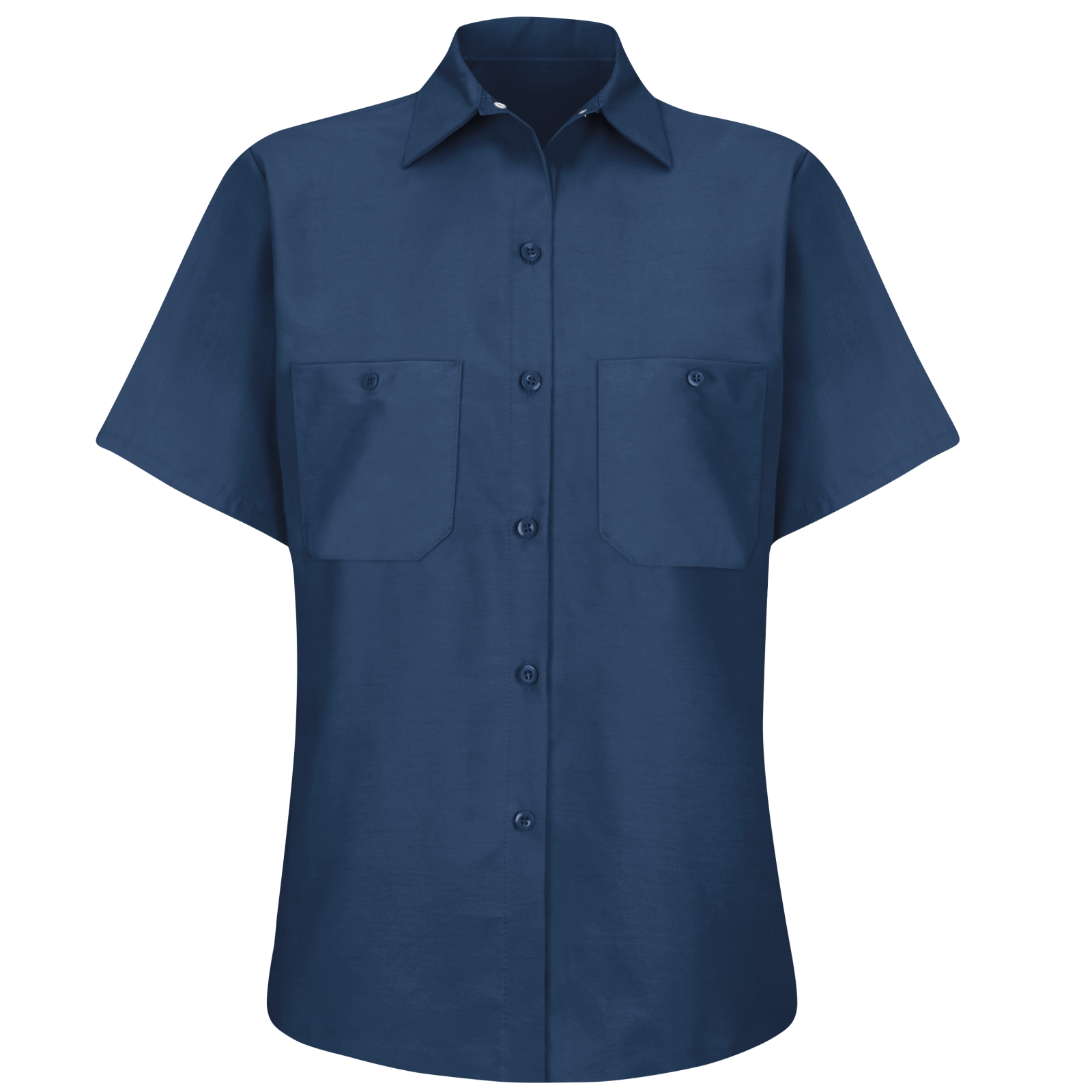 Red Kap Women's Short Sleeve Industrial Work Shirt