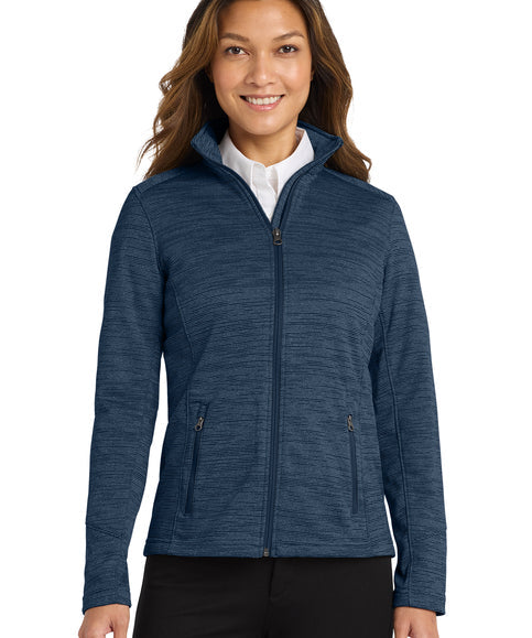 Port Authority Women's Digi Stripe Fleece Jacket
