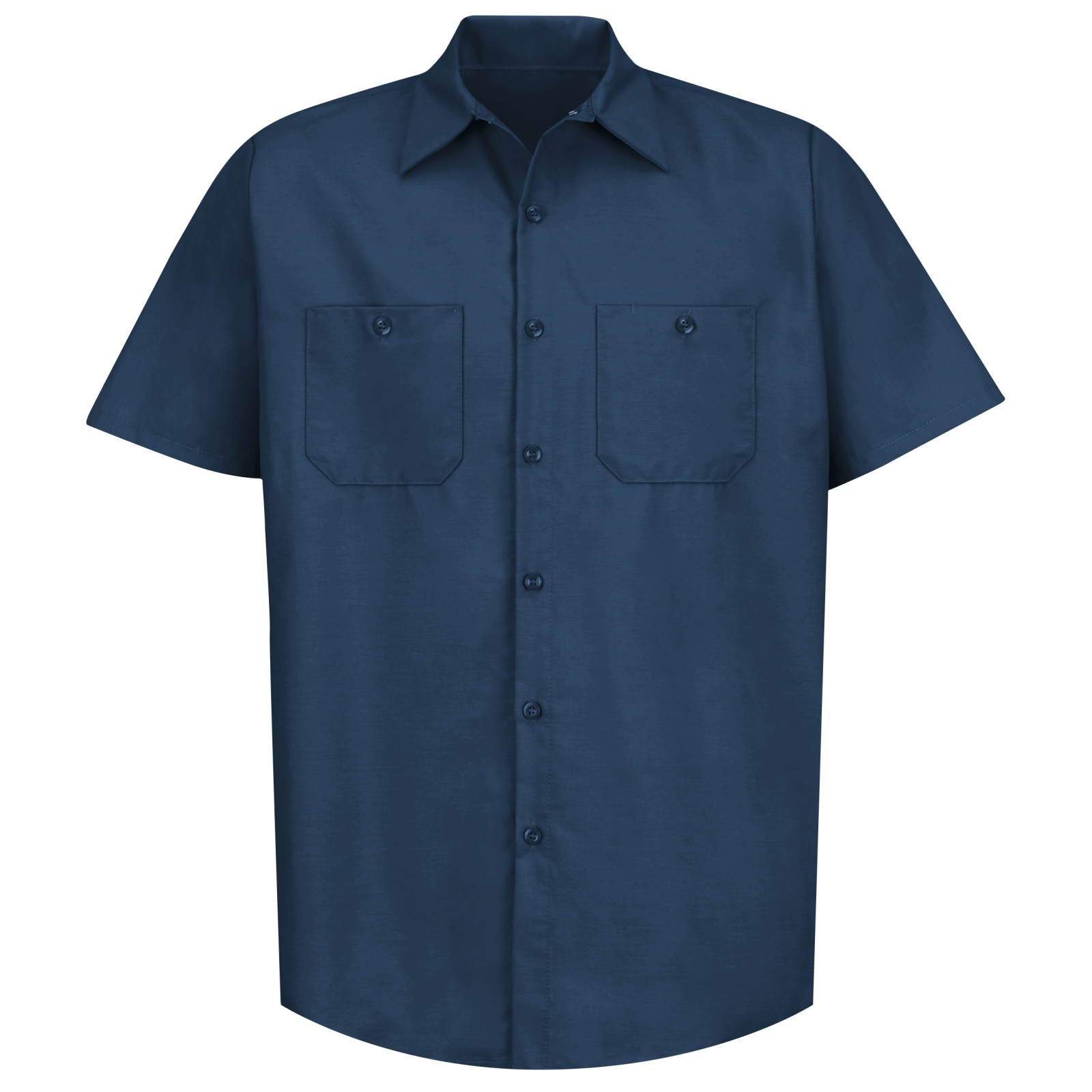 Red Kap Men's Short Sleeve Industrial Work Shirt