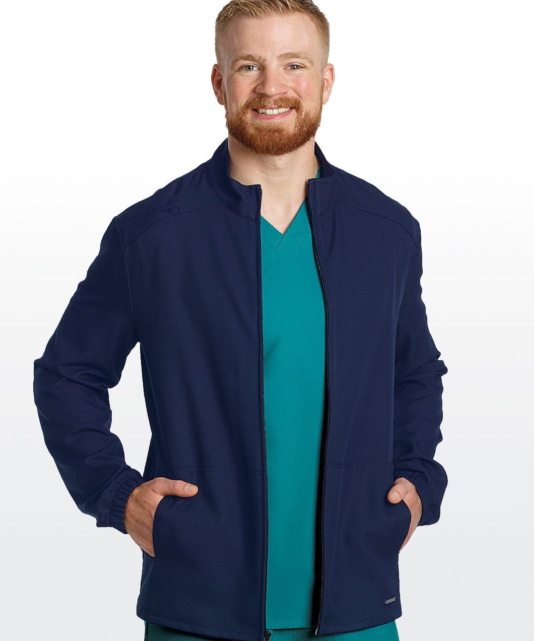 Cherokee Originals Ultra Men's Zip Front Warm Up Jacket
