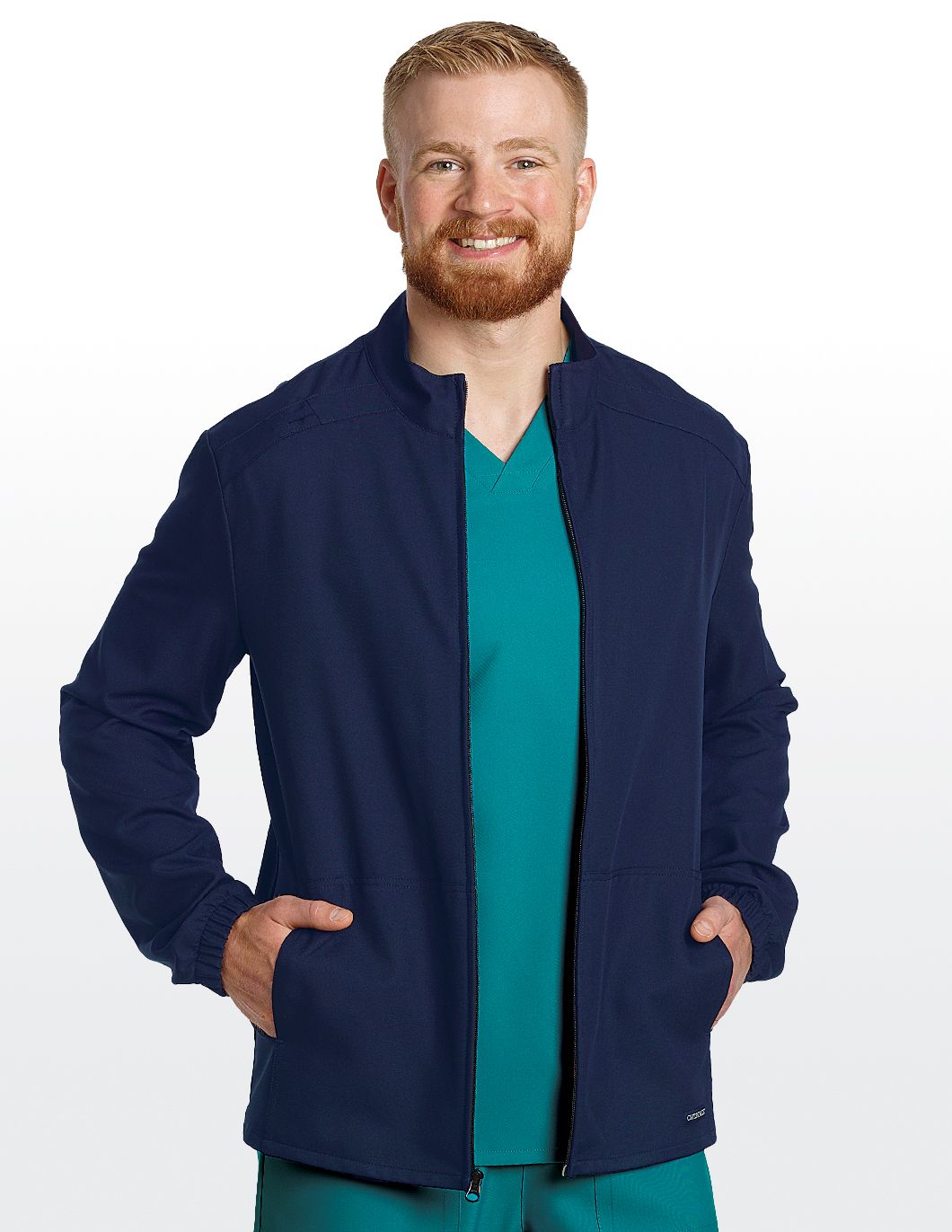 Cherokee Originals Ultra Men's Zip Front Warm Up Jacket