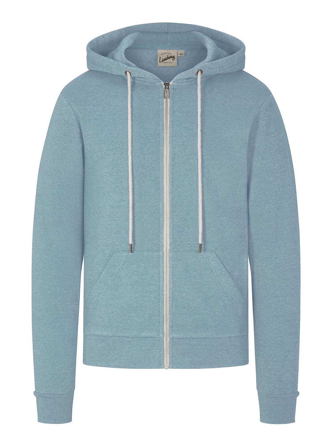 Landway Unisex Full Zip Hooded Fleece Sweatshirt