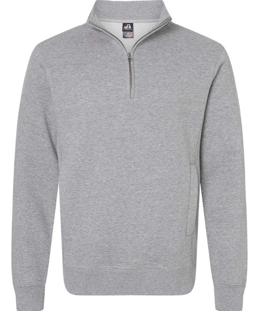 4 Zip Fleece Sweatshirt with Knit Side Panels