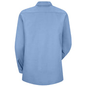 Red Kap Women's Long Sleeve Industrial Work Shirt