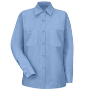 Red Kap Women's Long Sleeve Industrial Work Shirt