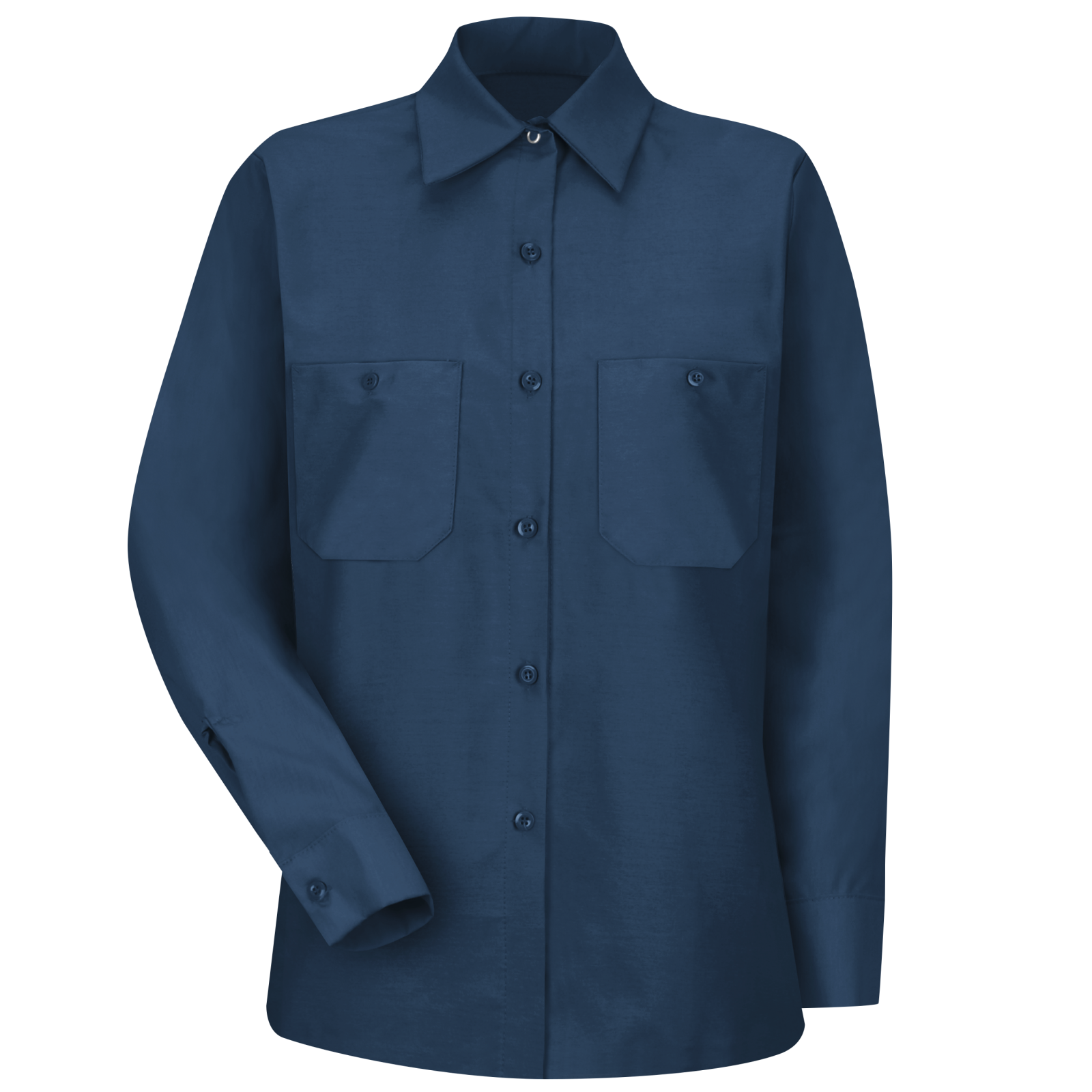 Red Kap Women's Long Sleeve Industrial Work Shirt