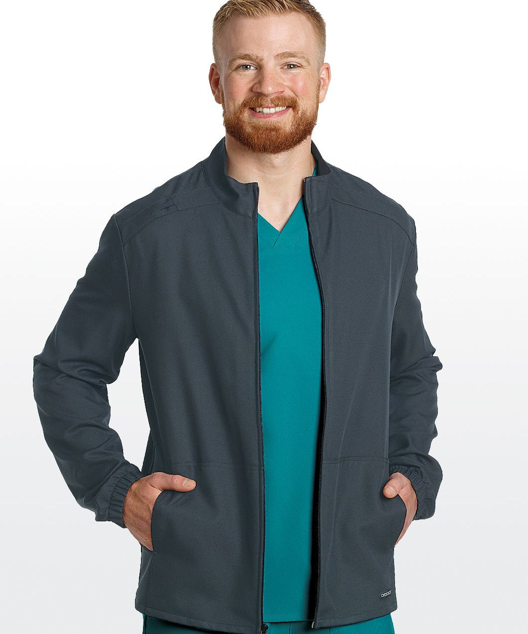 Cherokee Originals Ultra Men's Zip Front Warm Up Jacket