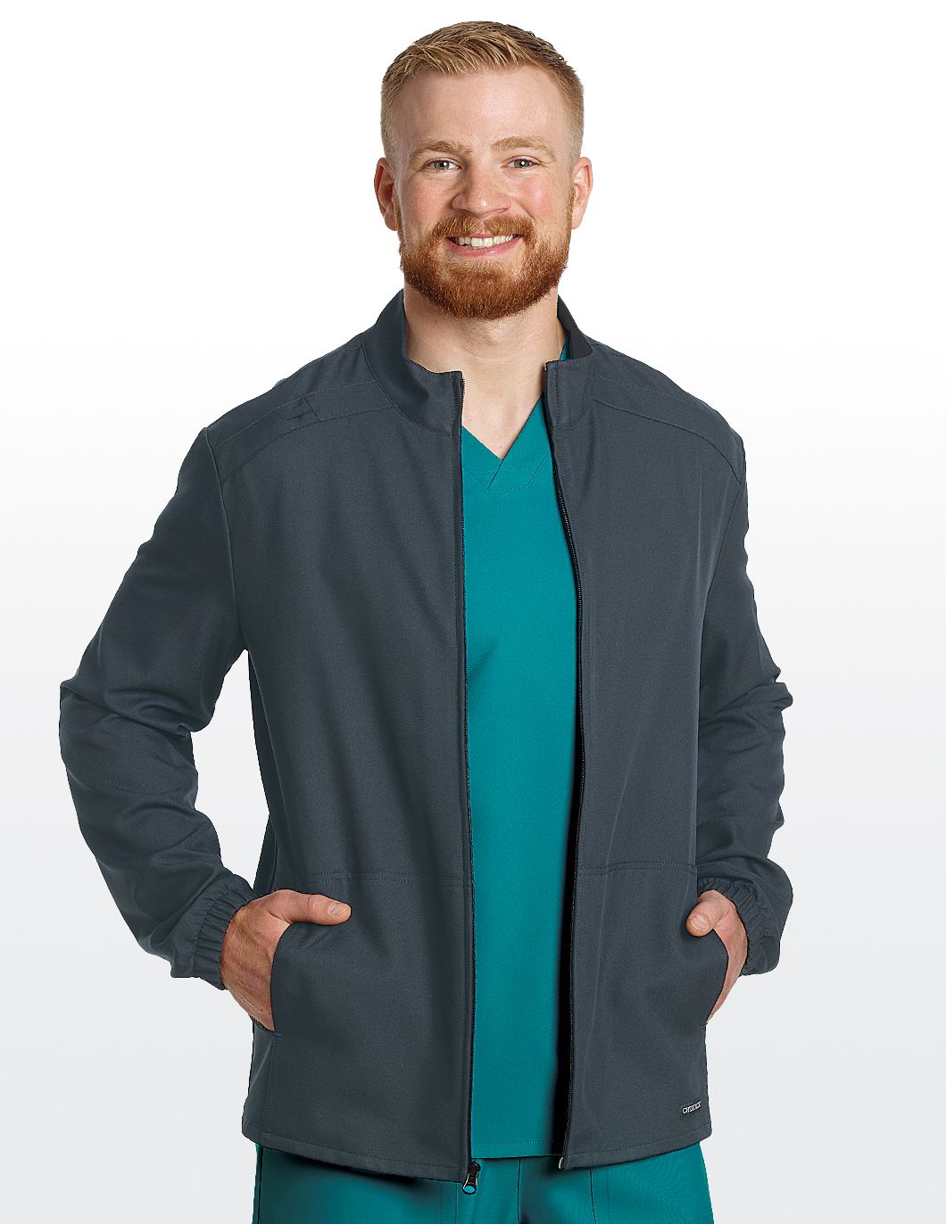 Cherokee Originals Ultra Men's Zip Front Warm Up Jacket