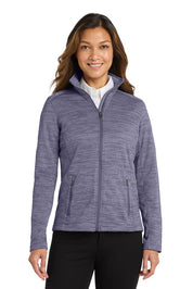 Port Authority Women's Digi Stripe Fleece Jacket