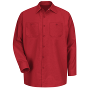 Red Kap Men's Long Sleeve Industrial Work Shirt