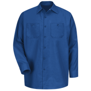 Red Kap Men's Long Sleeve Industrial Work Shirt
