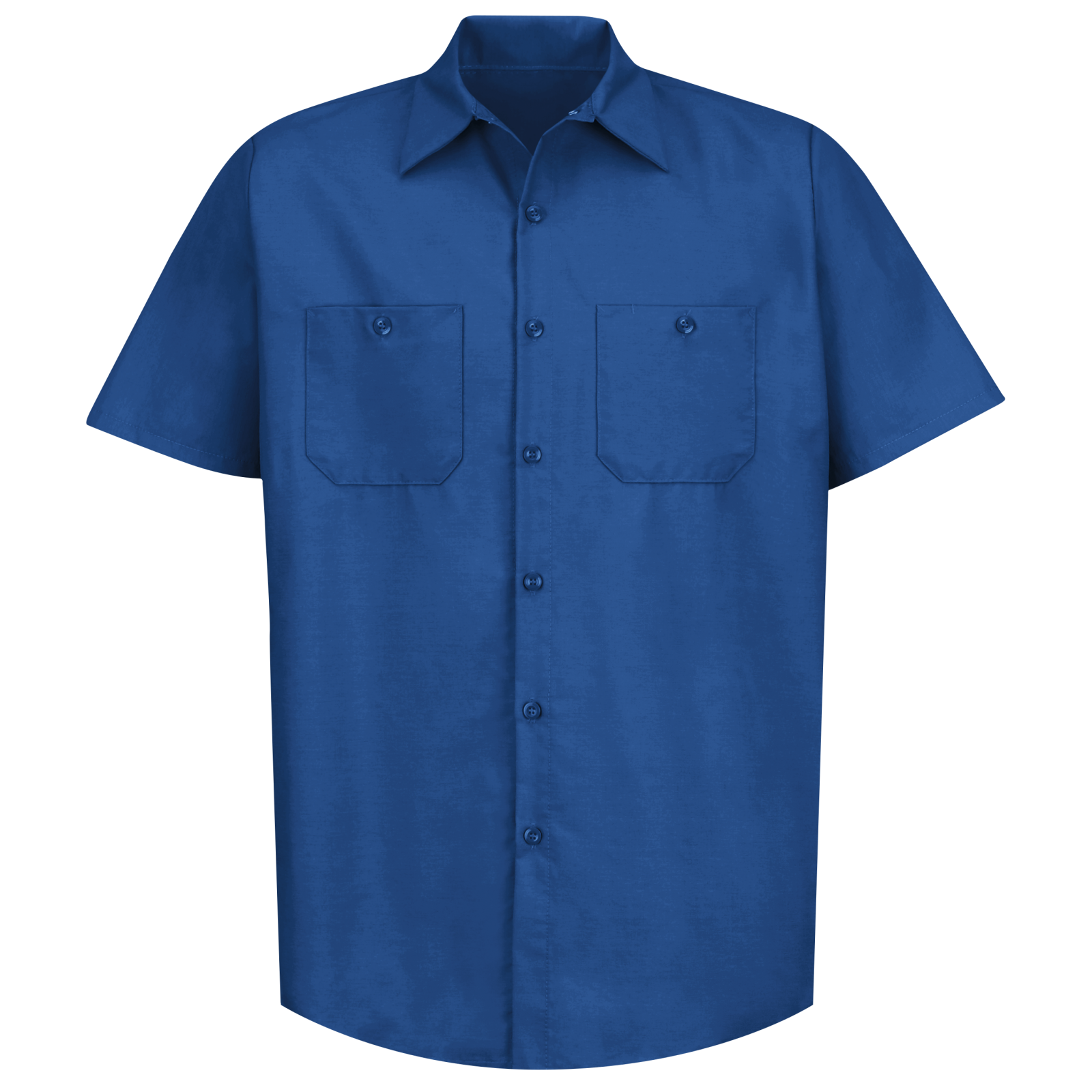 Red Kap Men's Short Sleeve Industrial Work Shirt