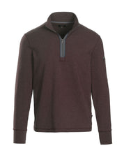 Landway Men's Textured 1/4 Zip Pullover Sweatshirt