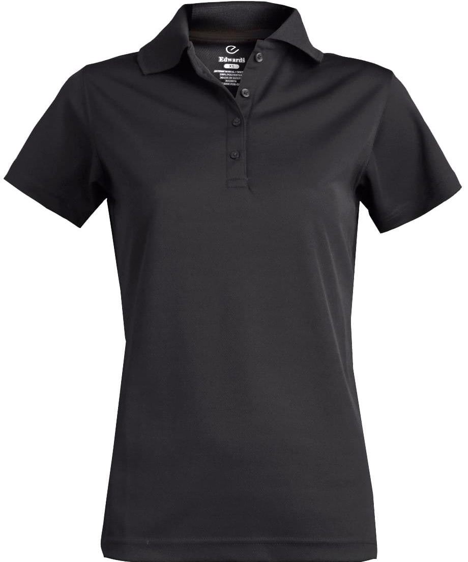 Edwards Women's Hi-Performance Mesh Polo Shirt