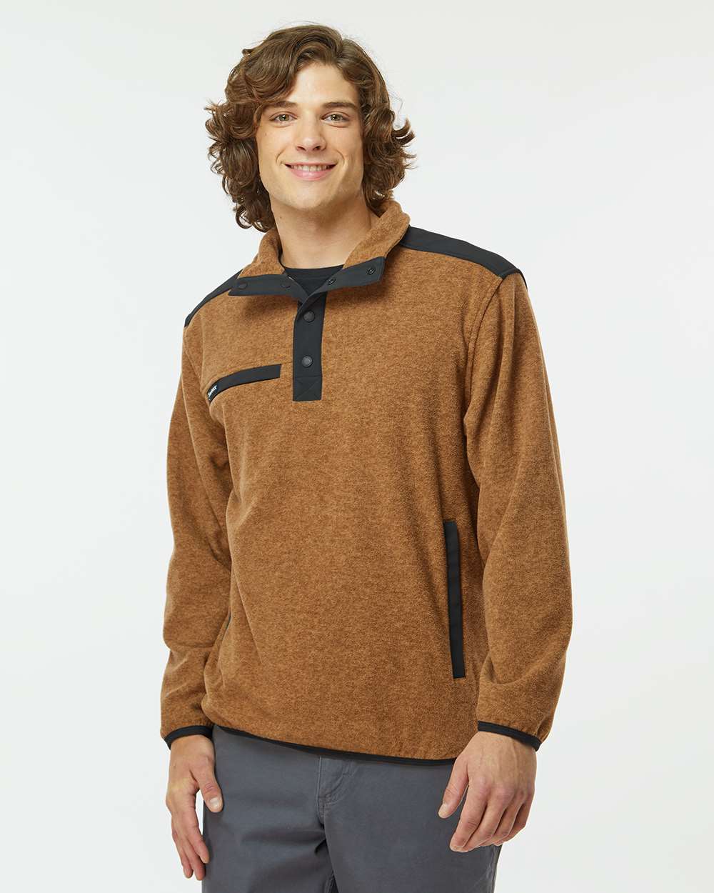 Dri Duck Men's 1/4 Snap Sweatshirt