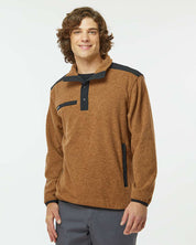 Dri Duck Men's 1/4 Snap Sweatshirt