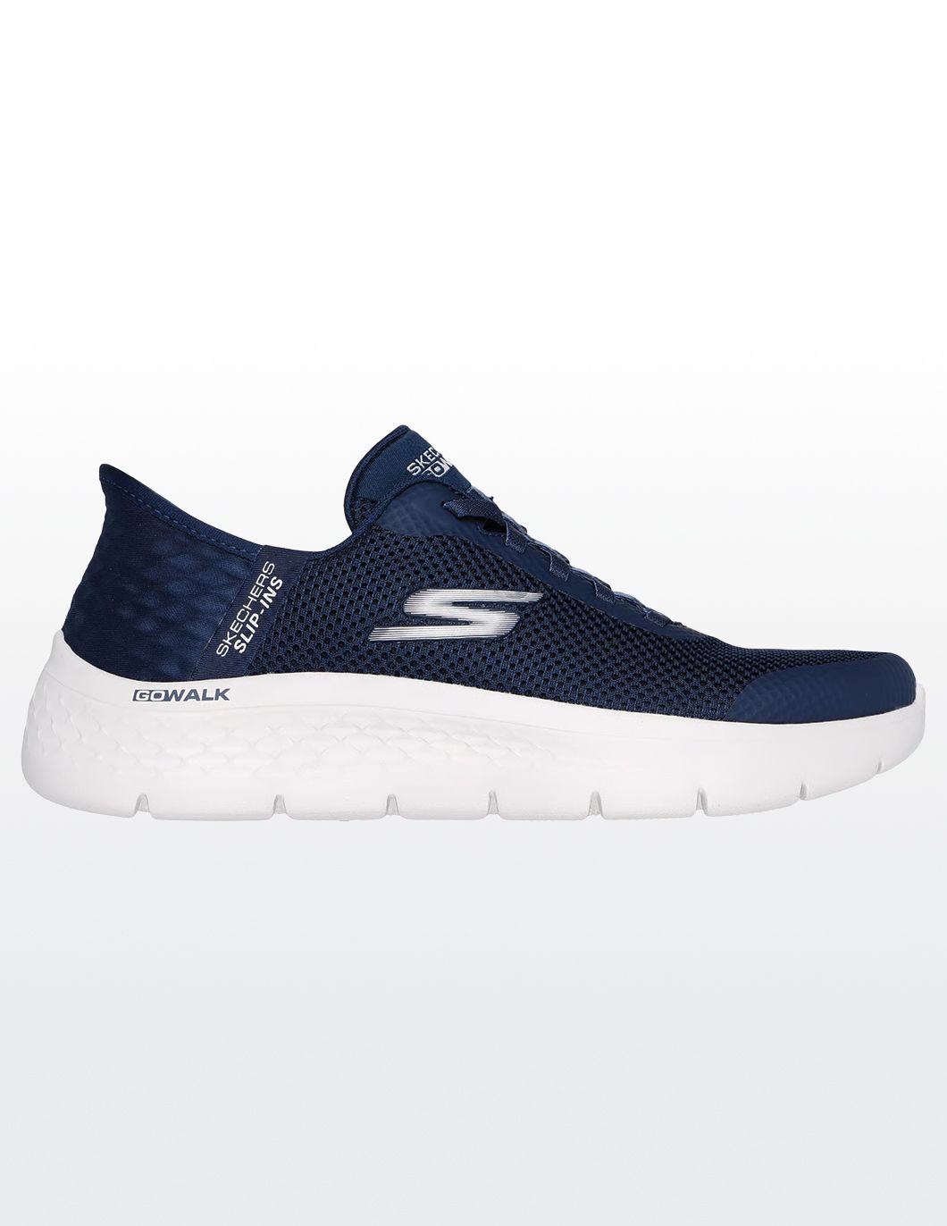 Skechers Women's Go Walk Flex Shoes Navy/White