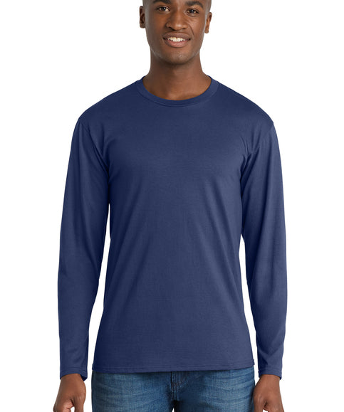 Port & Co Long Sleeve Fan Favorite Tee