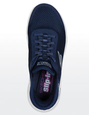 Skechers Women's Go Walk Flex Shoes Navy/White