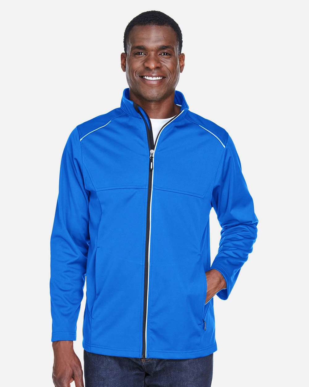Men's Techno Lite Three-Layer Knit Tech-Shell Jacket