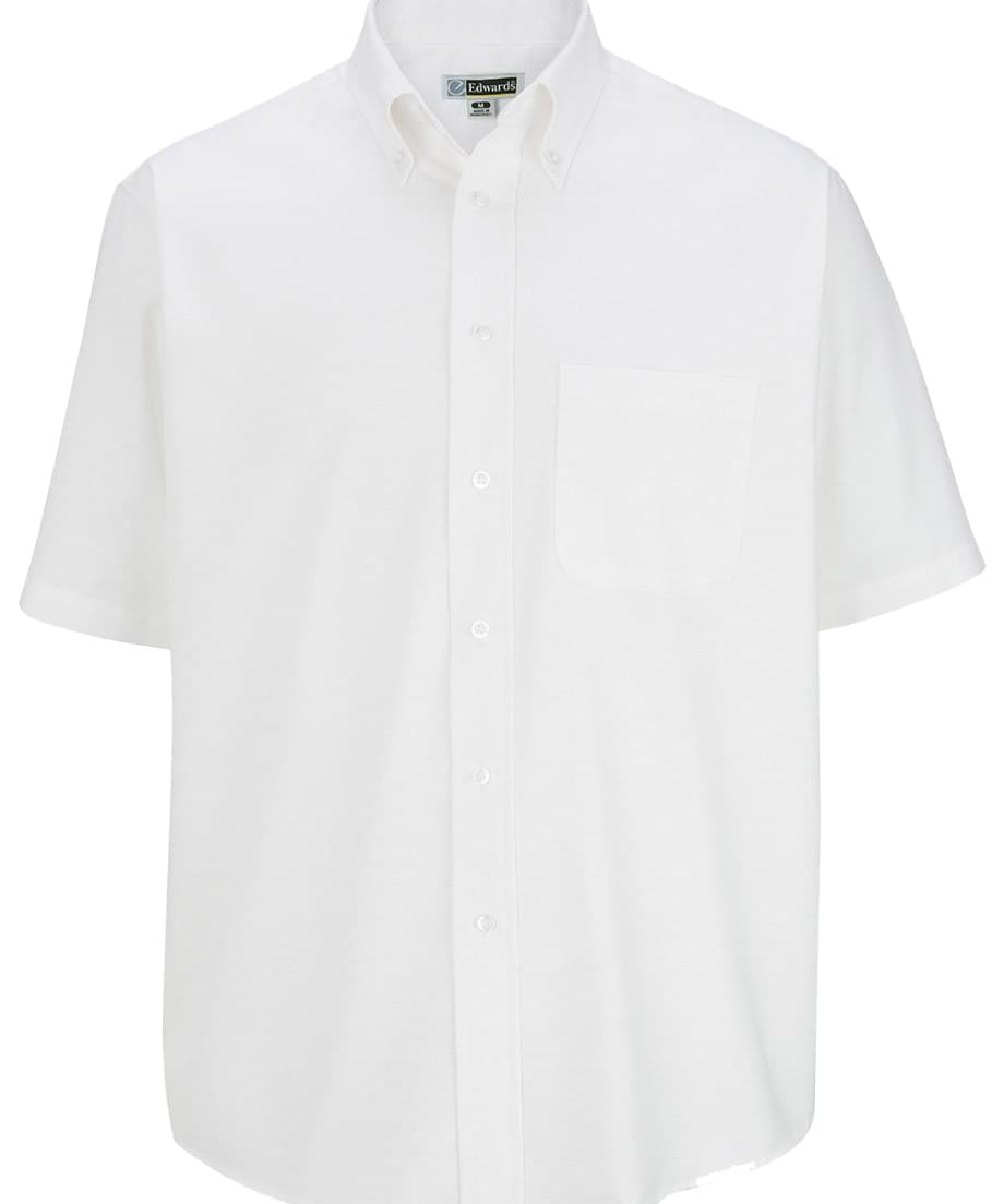 Edwards Men's Short Sleeve Oxford Shirt