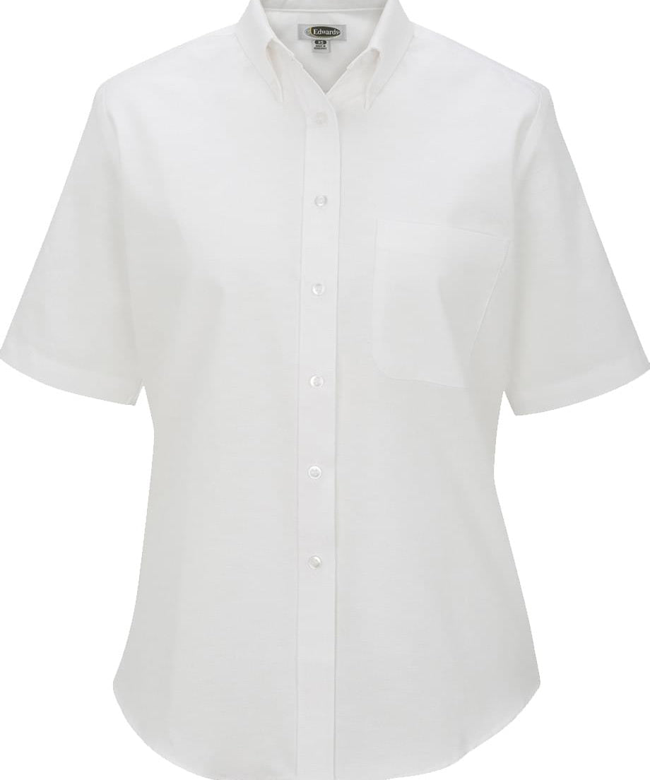 Edwards Women's Short Sleeve Oxford Shirt