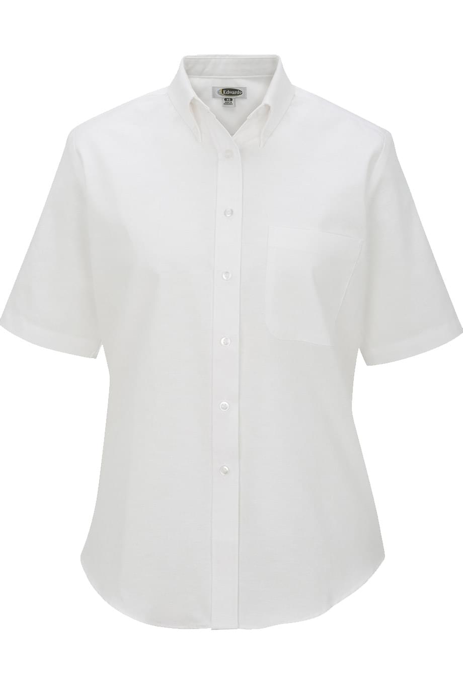 Edwards Women's Short Sleeve Oxford Shirt
