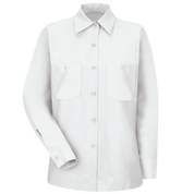 Red Kap Women's Long Sleeve Industrial Work Shirt
