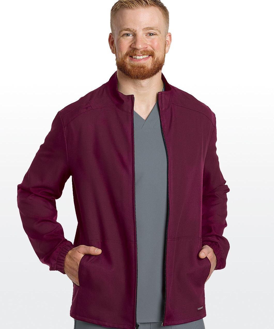 Cherokee Originals Ultra Men's Zip Front Warm Up Jacket