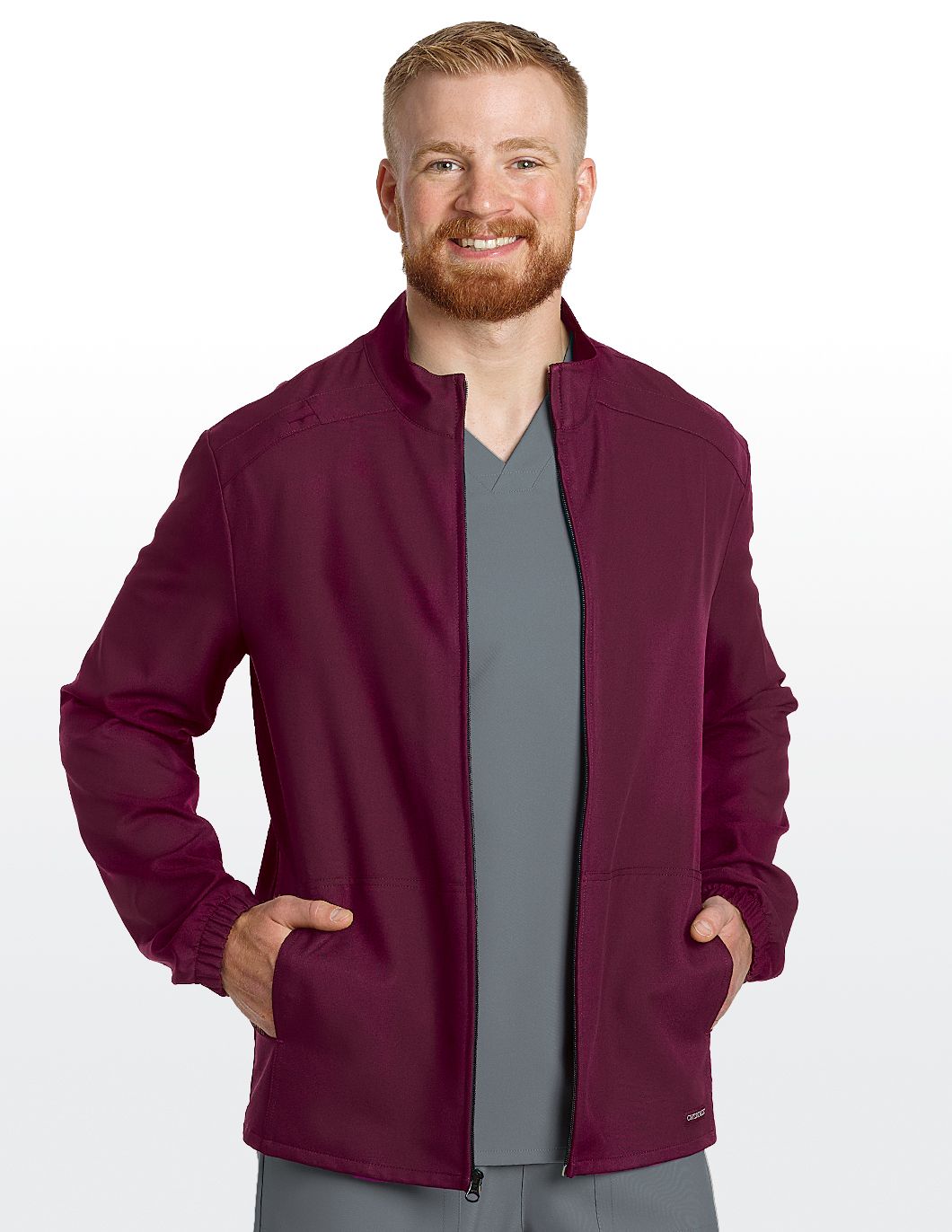Cherokee Originals Ultra Men's Zip Front Warm Up Jacket