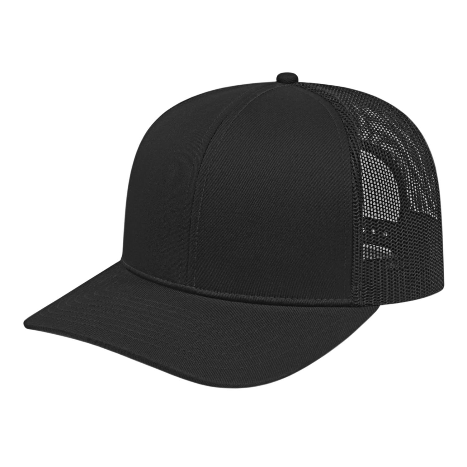 Poly/Cotton Trucker Mesh Back Cap