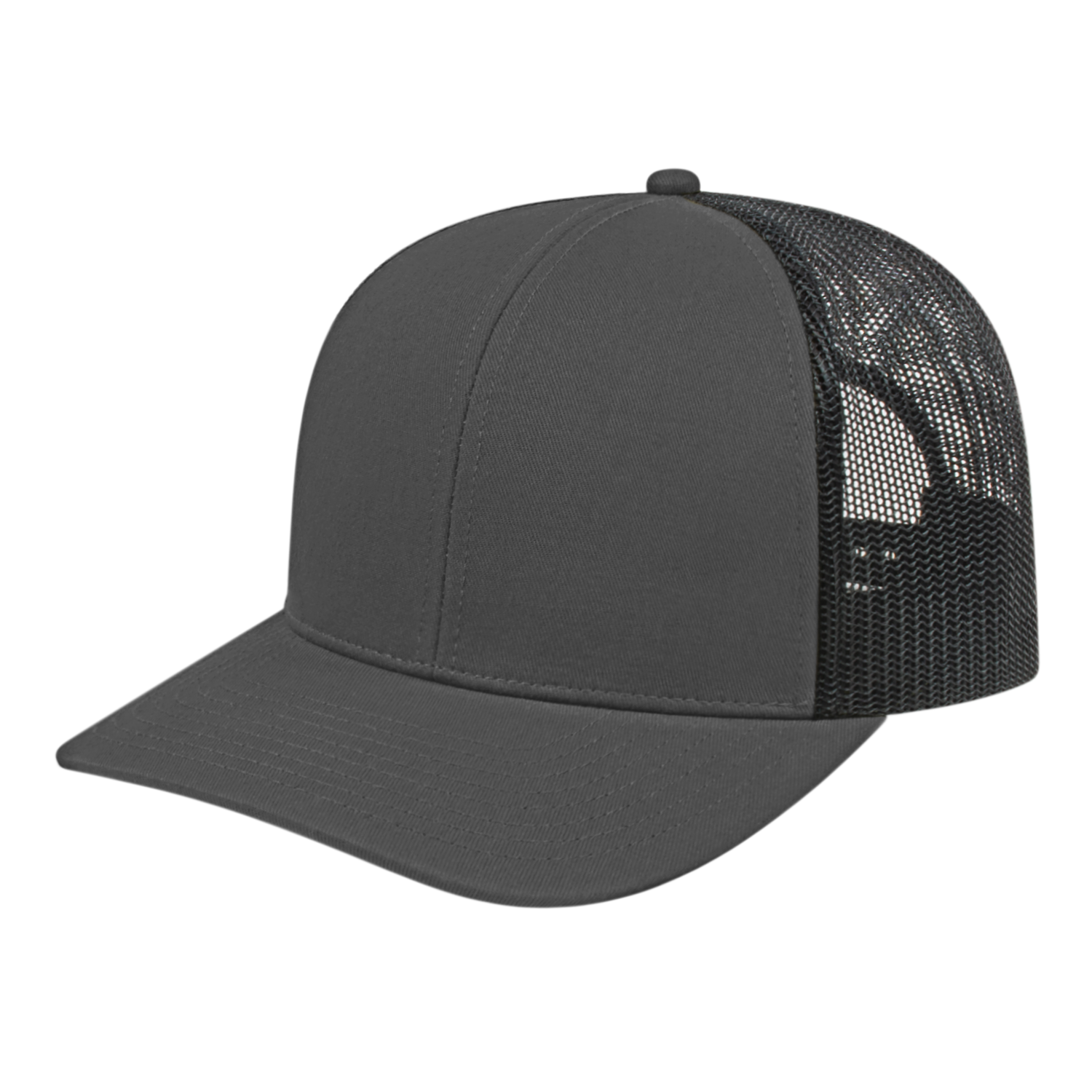 Poly/Cotton Trucker Mesh Back Cap
