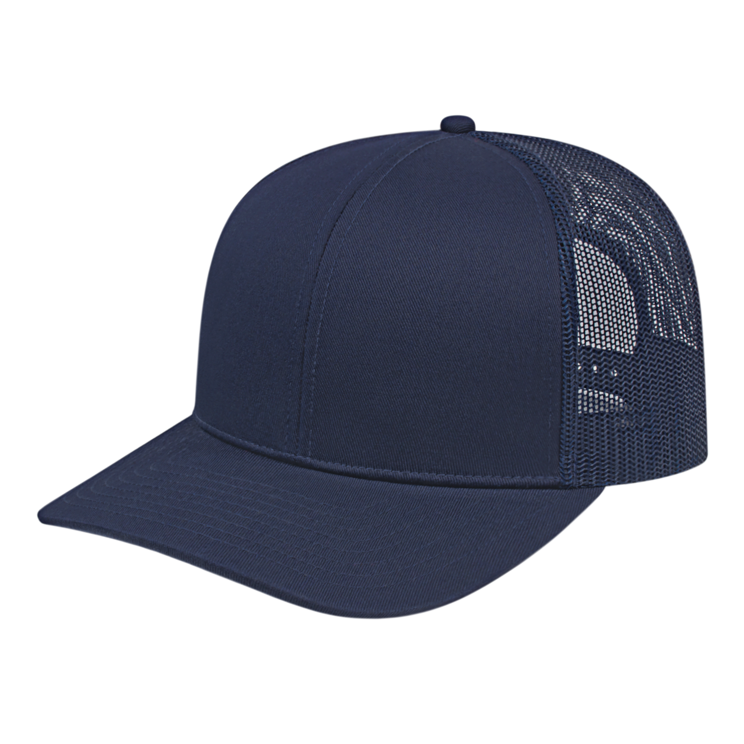 Poly/Cotton Trucker Mesh Back Cap