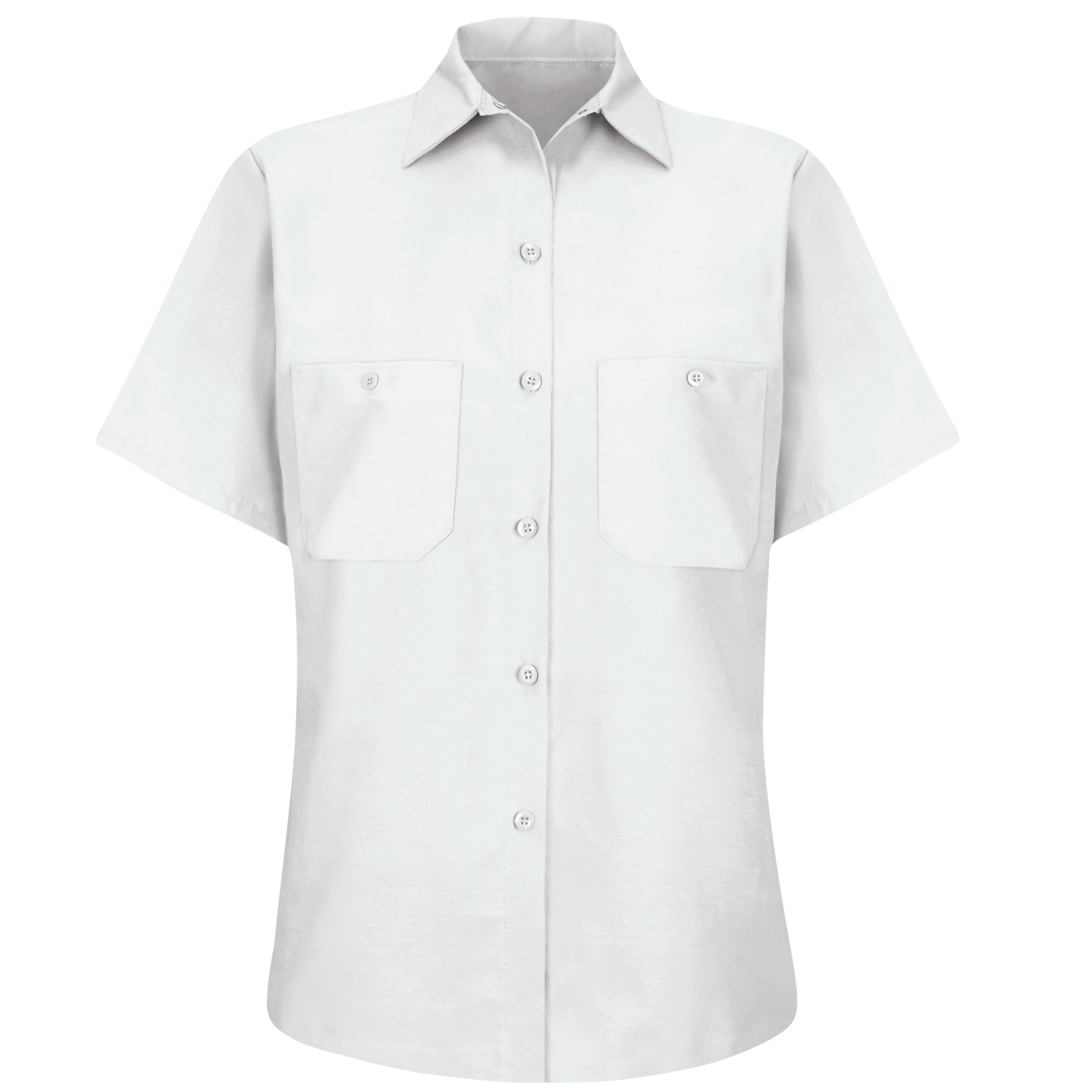 Red Kap Women's Short Sleeve Industrial Work Shirt