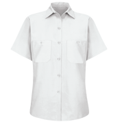 Red Kap Women's Short Sleeve Industrial Work Shirt